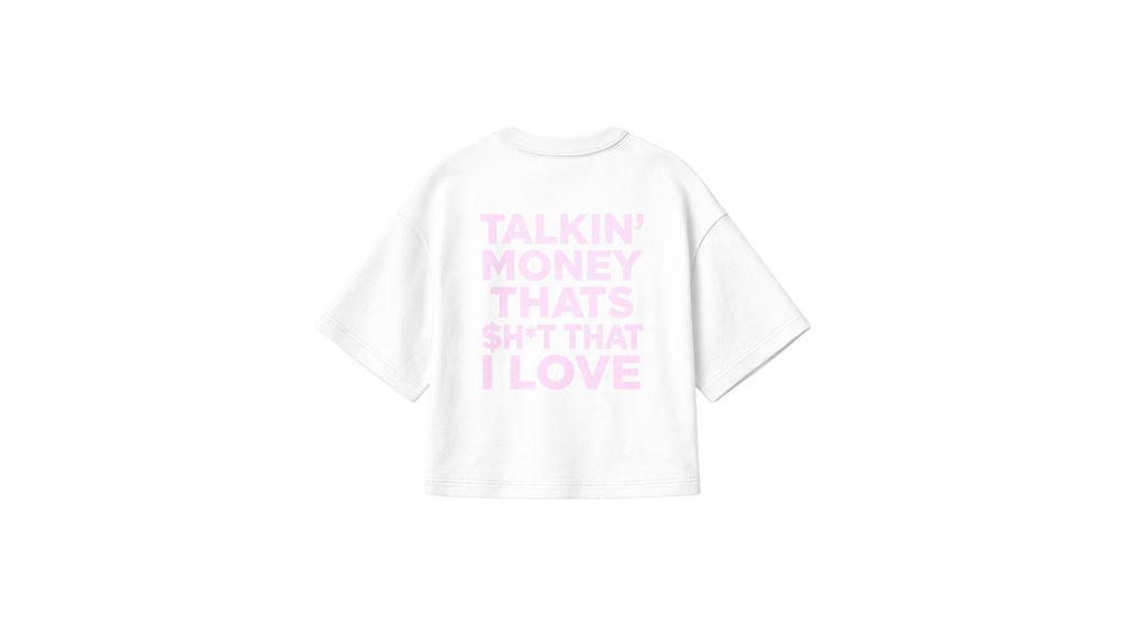 MONEY WHITE & PINK T-SHIRT
